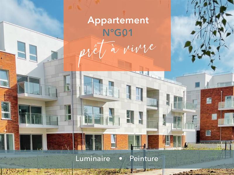 Appartements prêts à vivre à vendre à Nivelles - Côté Parc